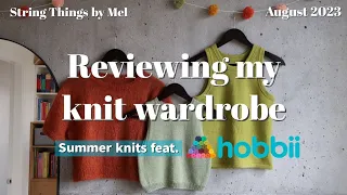 Wool in the summer? | Performance reviews on my newest tops and Hobbii yarn