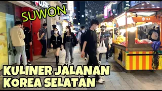 NYOBAIN KULINER JALANAN MUSIM GUGUR DI KOREA  | SUWON STREET FOOD