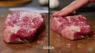 How to cook A PERFECT and juicy Ribeye Steak? (US BEEF)