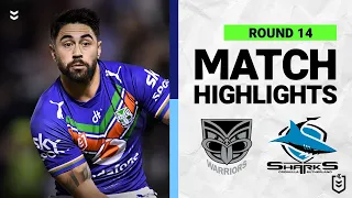 New Zealand Warriors v Cronulla-Sutherland Sharks | Match Highlights | Round 14, 2022 | NRL