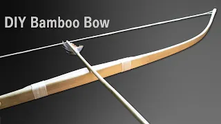 How to make the bamboo Bow :: Diy bamboo bow :: Bamboo Craft