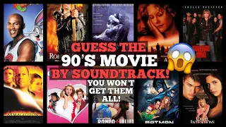 GUESS the Movie By Soundtrack[90s Movie Theme Quiz]Hard! 🤔