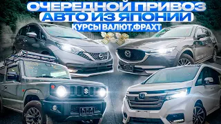 Авто из Японии😎  Обзор  Note / Honda Stepwgn / Suzuki Jimny/CX5/ Курсы валют💶💴 💵Фрахт