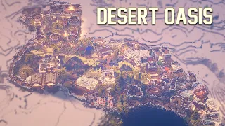 Minecraft Timelapse | Desert Oasis