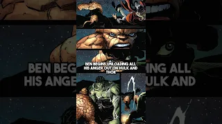The Thing Lets His Anger Out on Hulk & Thor