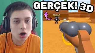 3 BOYUTLU BRAWL STARS OYNADIM!! CROW ve LEON GELDİ!