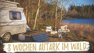 Autark in Schweden | 3 Wochen ohne Strom und fließend Wasser