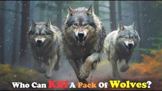 6 Animals That Could Defeat A Wolf Pack