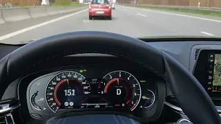 BMW 540i 340 PS G30 Autobahn Beschleunigung acceleration vmax 260 kmh