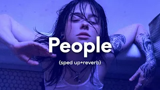 Libianca - People (sped up+reverb) "Did you check on me"