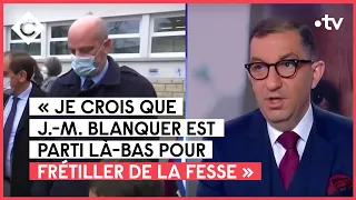 Non, Bertrand Chameroy ne fera pas de blague sur l'IbizaGate - C à vous - 18/01/2022