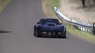 Black C3 1980 Custom Corvette no music