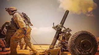 120mm Mortar Fire Mission in Syria