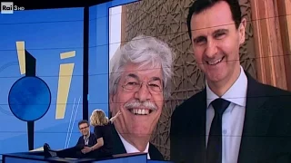 Luciana Littizzetto - Il senatore Antonio Razzi e il selfie con Assad - Che tempo che fa 26/03/2017