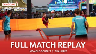 Teqball Tour - Qingdao | Women's Doubles, Qualifiers | Zs.Janicsek,K.Barabási vs A.Homdee,J.Seesawad