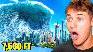 The BIGGEST TSUNAMI In HISTORY! (world record)