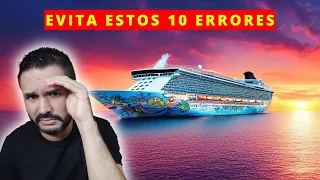 Consejos CRUCIALES para tu PRIMER CRUCERO en 2024 | EVITA estos 10 ERRORES