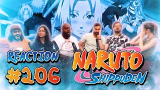 Naruto Shippuden - Episode 206 - Sakura's Feelings - Group Reaction