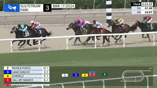 Gulfstream Park Carrera 3 - 17 de Marzo 2024