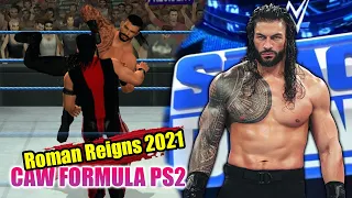 Roman Reigns 2021 TRIBAL TATTOO PS2 CAW