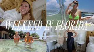 weekend in my life: abercrombie try on haul, florida summer, at home workout