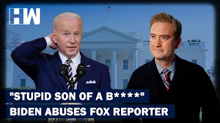 US President Joe Biden Caught On Camera Abusing Fox News Reporter,Calls Him Later To "Clear The Air"