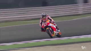 Marc Marquez and Dani Pedrosa - pre-season test Qatar