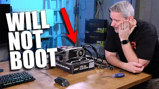 Troubleshooting a PC that REFUSES to POST! Here's how I fixed it...