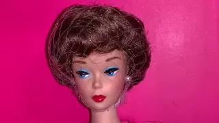 Barbie Brownette Bubblecut Silkstone 1961 Reproduction (Unboxing)