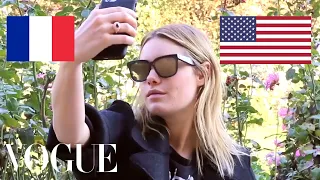 Camille Rowe on French vs. American Girl Style | Vogue