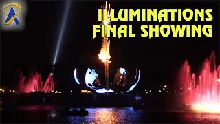 Final Showing of IllumiNations: Reflections of Earth at Epcot