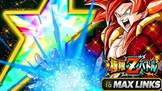 THE BEST TUR EZA! 100% LINK LEVEL 10 EZA TEQ SSJ4 GOGETA SHOWCASE (DBZ: DOKKAN BATTLE)