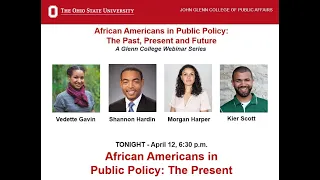 African Americans in Public Policy - The Present