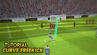 How to perform Curve shots (Freekick) Pes 2021 Mobile