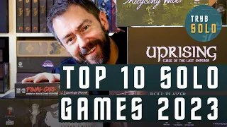 🇬🇧 Top 10 solo board games of 2023