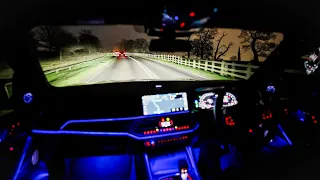 2023 BMW X5M COMPETITION | NIGHT DRIVE | 4K