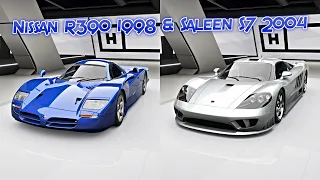 Forza Horizon 4 - Nissan R390 1998 & Saleen S7 2004 Gameplay