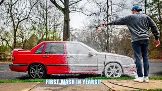 Deep Cleaning the NEGLECTED Volvo 850 R