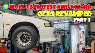 🌍 WORLD'S FASTEST AWD ACCORD REVAMPED part 1