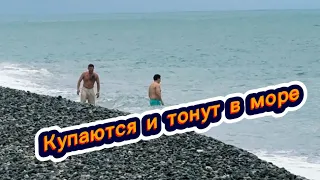 Сумасшедшие купаются в море. А потом тонут. Дача у моря цена. Где находится. Отдых в Сочи. Море Сочи