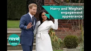 Harry and Meghan make first appearance after engagement announcement