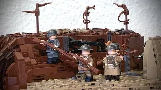 TIMELAPSE: LEGO WW1 Trench Warfare 1918 MOC Speed Build | Kaiserschlacht near St. Quentin