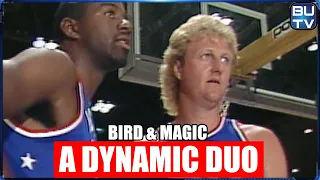 Kobe Fan Reacts to Legendary Magic: Larry Bird and Earvin Johnson playing together |【日本語字幕】