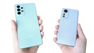 Что выбрать? Samsung Galaxy A73 или Xiaomi 12x? СЛИШКОМ МНОГО ОТЛИЧИЙ?