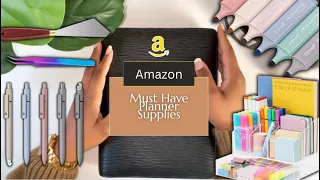 Must Have Planner Supplies from Amazon | Planner accessories and stationery | Amazon Stationery Haul