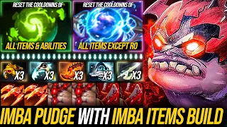 Absolutely IMBA Pudge Refresher Orb + Ex Machina Tier 5 Crazy Infinite Combo | Pudge Official