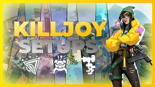 One Killjoy Setup for EVERY Site on EVERY Map | Valorant Guide 2023