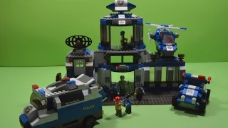 Lego Jubilux Police Station Bricks Set How to build? - Stop Motion