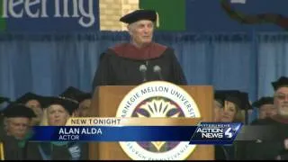 Alan Alda gives speech to Carnegie Mellon University's Class of 2015