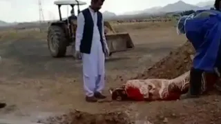 بلوچستان میں  وفات ہونے والے شخص کو کیسے دفن کیا گیا